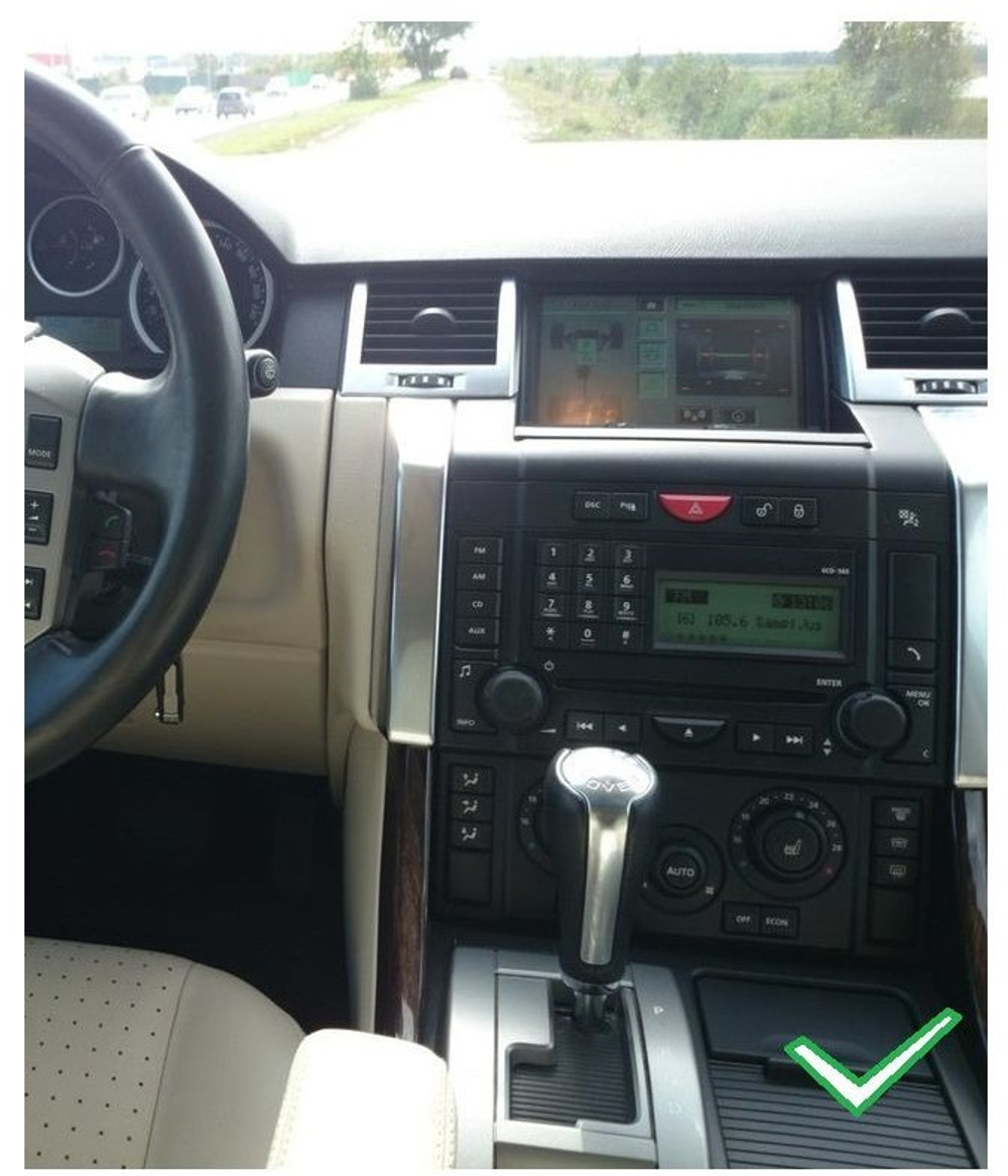 Магнитола для Range Rover Sport 2005-2009 - Parafar PF111LUX2U2K на Android 13, QLED+2K, ТОП процессор, 8Гб+128Гб, CarPlay, 4G SIM-слот