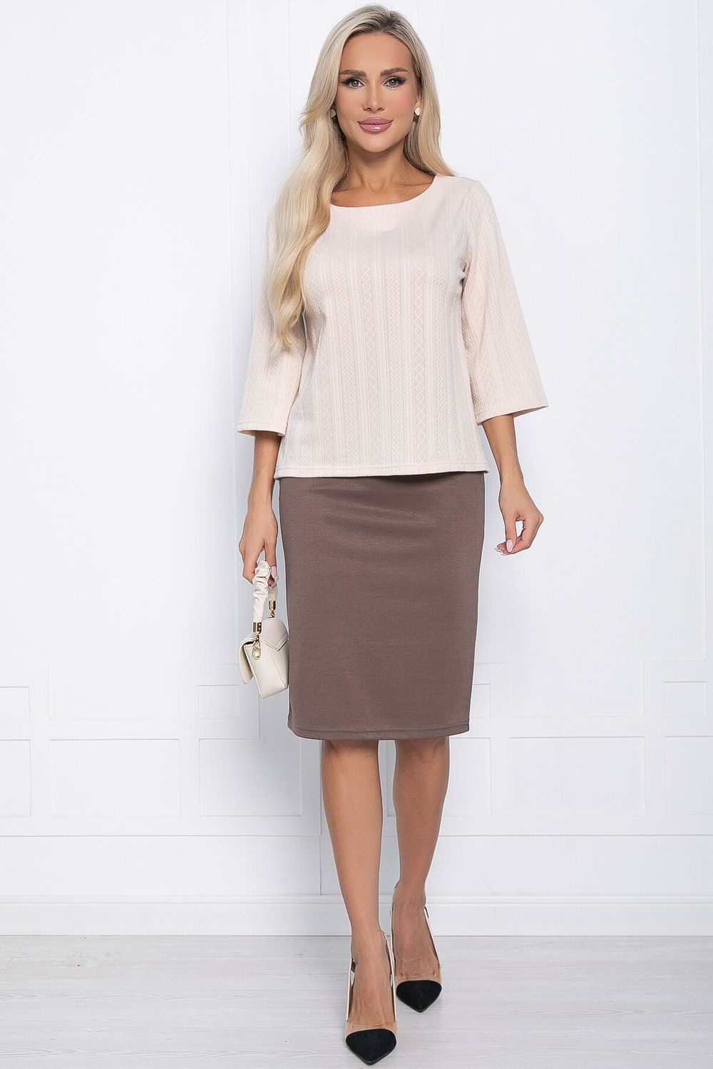 Костюм Джуди (молочно-коричневый) К10917 LT Collection (Акция)