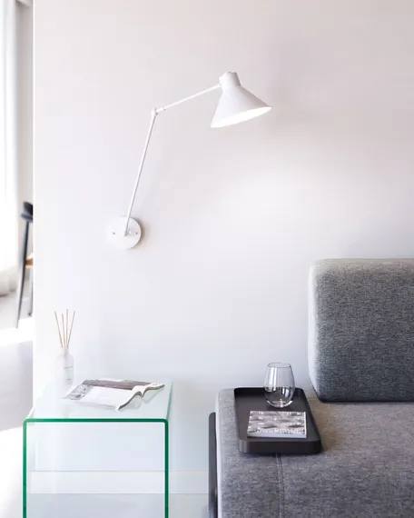 Настенный светильник Odine белый