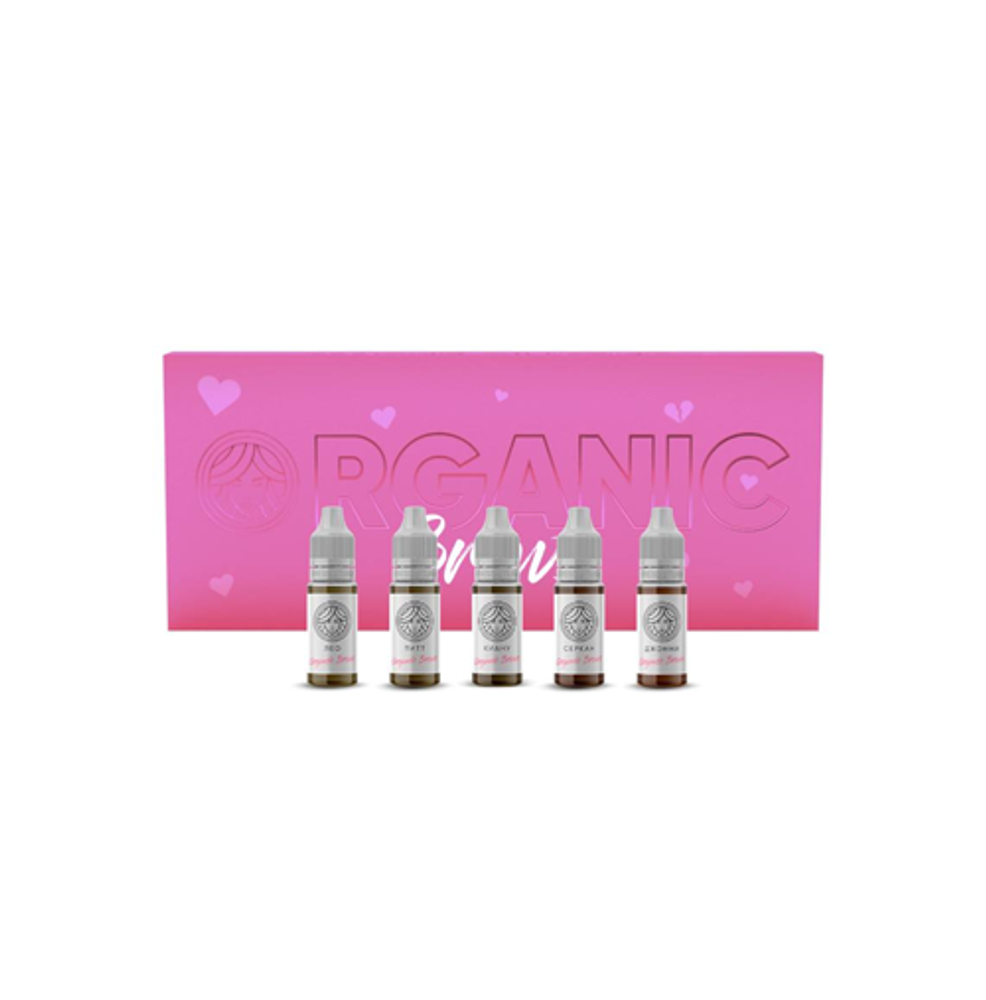 Сет пигментов Organic Brows 6мл