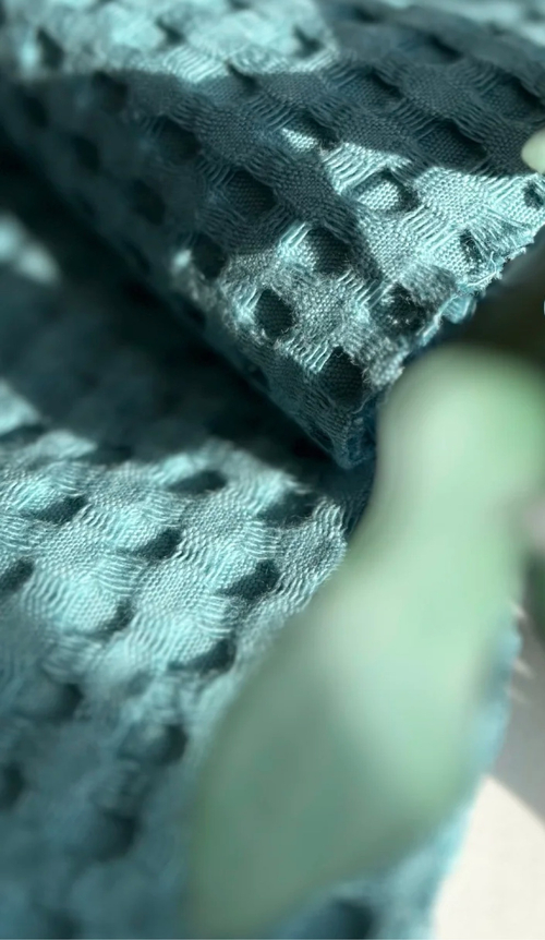 Вафельное полотно премиум «Океан»