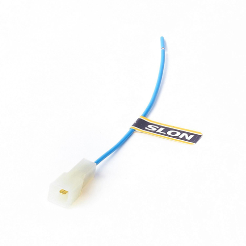 Колодка с проводом разъем папа 1-контактная 2,8