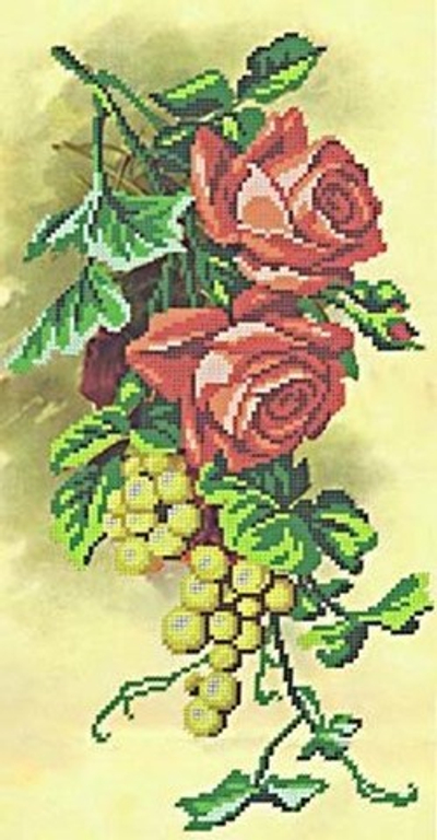 Г-3003 Розы и виноград