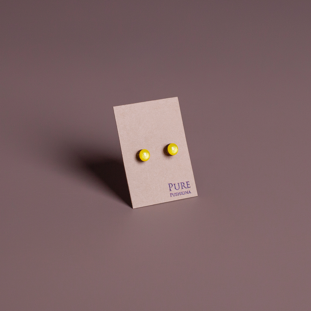 Серьги - Круг 0,6 см - Малыши