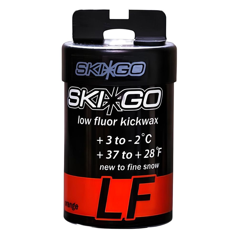 SkiGo Мазь держания LF Kickwax Orange +3° до -2°С