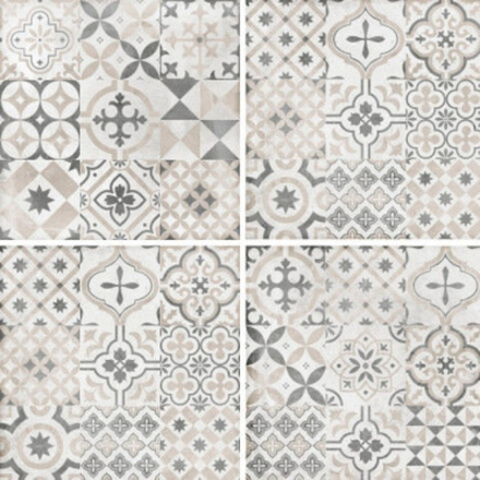 Керамогранит Цемент Стайл Орнамент (8мм) (7246-0005)