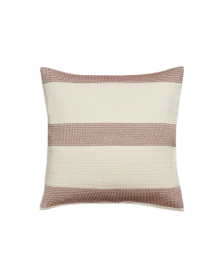 Zara Home наволочка декоративная из хлопка, терракотовый, в полоску, 40x40 см