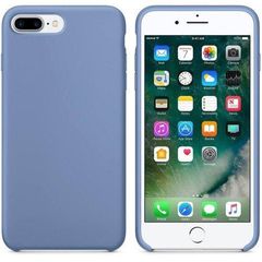 Силиконовый чехол Silicon Case Premium для iPhone 8 Plus (Azure / Лазурь) 100% ORG