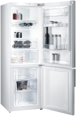 Отдельностоящий двухкамерный холодильник Gorenje NRK 61 W2