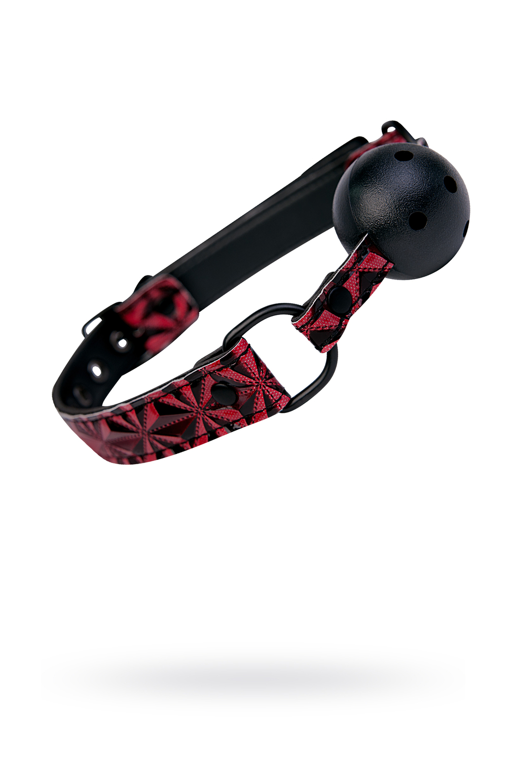 Кляп шарик дышащий Ball Gag красный