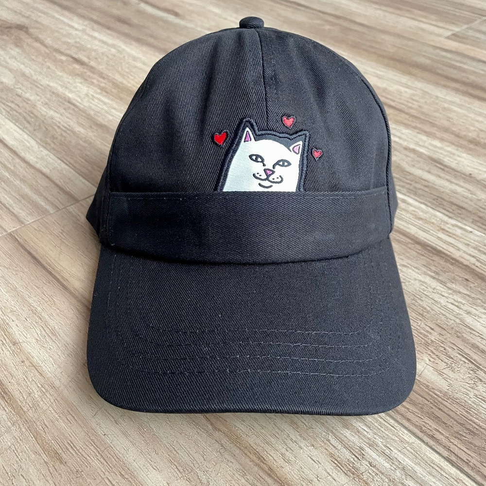 Кепка Ripndip Nermal Loves 6 Panel Black