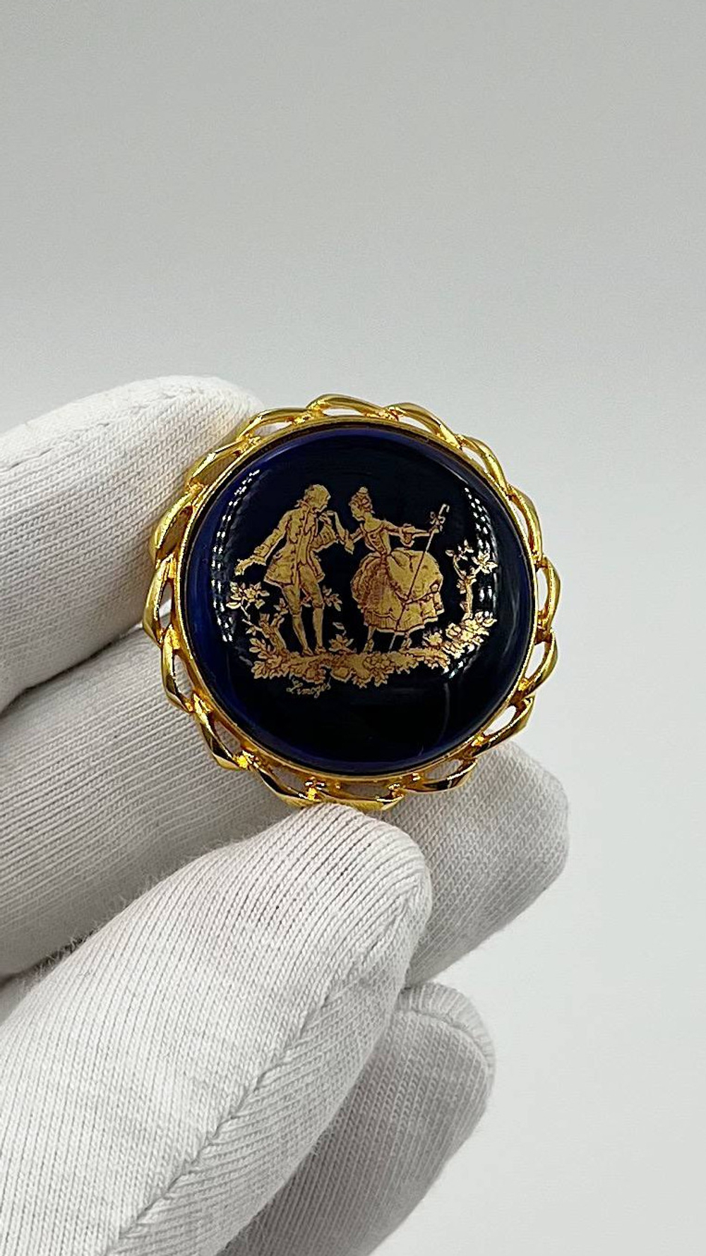 Брошь Limoges