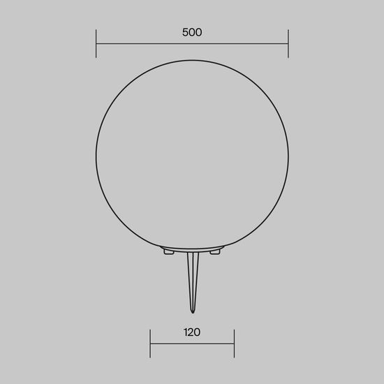 Ландшафтный светильник Outdoor O594FL-01W1