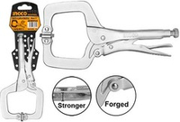 Зажимные клещи 280х100 мм INGCO HCCLW0111 INDUSTRIAL