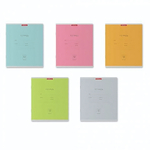 Тетрадь школьная А5 12л клетка,ассорти "Классика Nature Colors" (Erich Krause) микс цветов (комплект 5 шт)