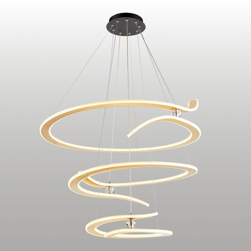 Подвесная светодиодная люстра Lussole HALE LSP-7380