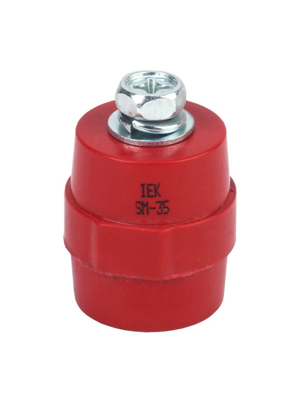 Изолятор SM35 (М8) силовой с болтом IEK YIS11-35-10-B