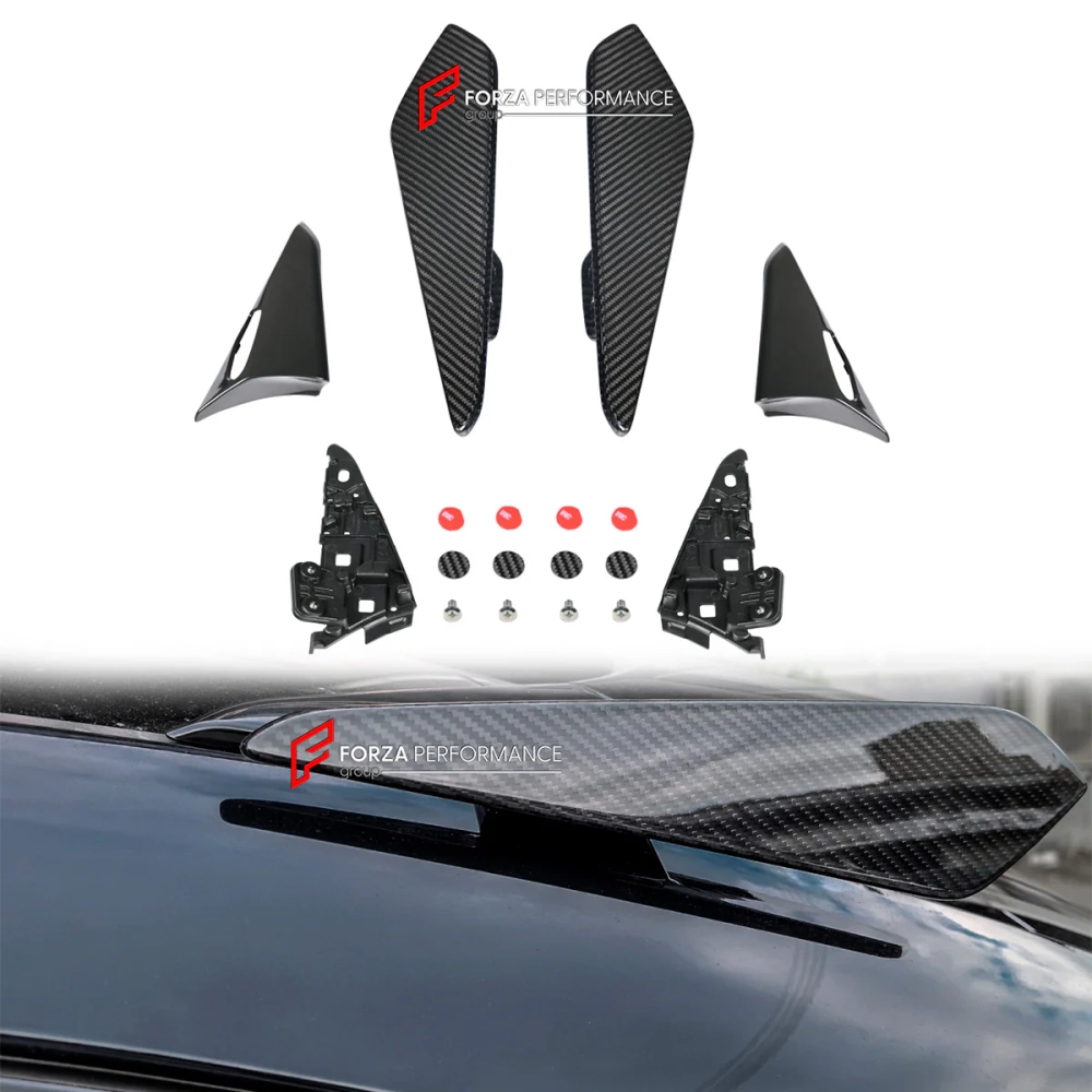 Карбоновый спойлер на крышу в стиле Turbo GT для PORSCHE CAYENNE 9Y0 2018+