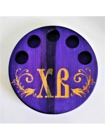 Подставка для яиц и кулича из дерева кедра (менажница)