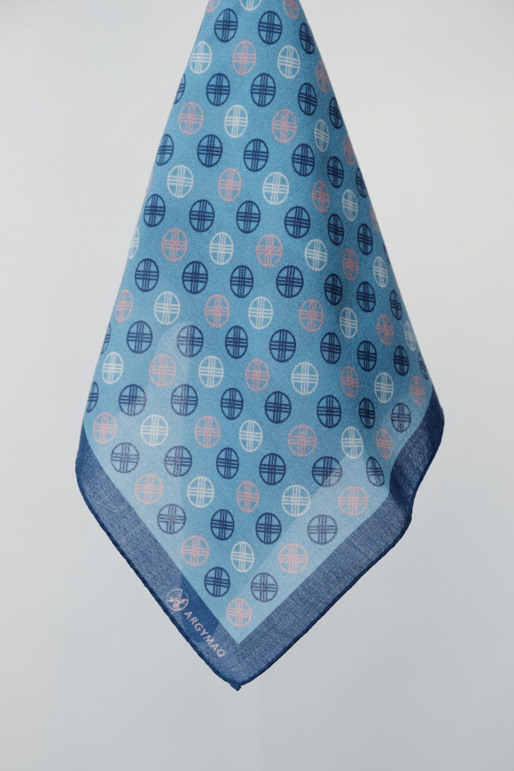 Шерстяной платок SHANYRAQ BLUE 70×70