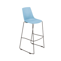 KLC стул барный на полозьях