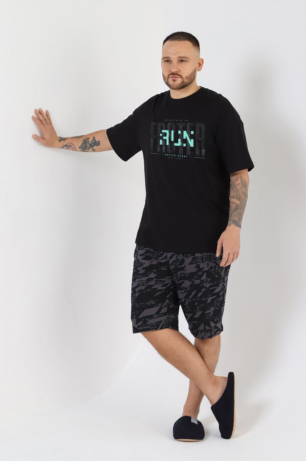 Костюм мужской Галилео-4 Виотекс ЧЁРНЫЙ