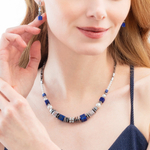 Колье Coeur de Lion Blue-Silver 3047/10-0717