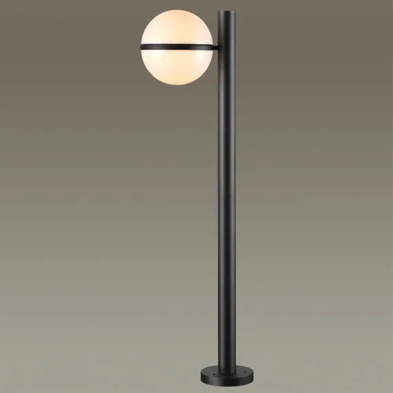 4832/1F NATURE ODL21 739 черный/акрил Ландшафтный светильник E27 1*10W IP44 LOMEO
