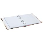 Тетрадь на кольцах А5 175х215 мм, 120 л., твердый картон, клетка, BRAUBERG, "Vision", 404075