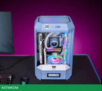 Корпус Thermaltake Tower 300 Hydrangea голубой (CA-1Y4-00SFWN-00)