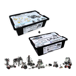 Комплект Конструктор MINDSTORMS EV3 45544 Базовый набор + Конструктор MINDSTORMS EV3 45560 Ресурсный