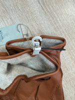 Перчатки. Мужские. Материал верха: Кожа оленя. Подклад: Трикотаж-шерсть. 5 шт в упаковке.