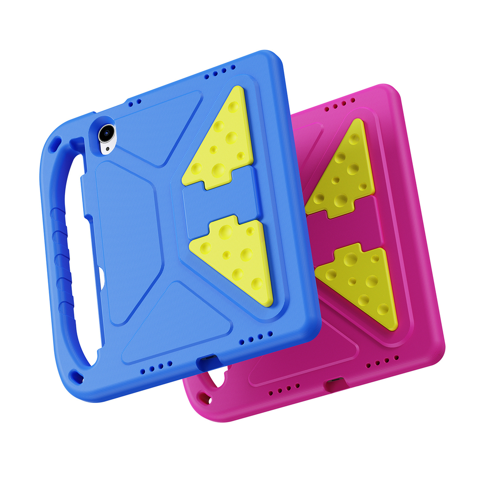 Детский чехол розового цвета на планшет iPad 10 (2022-) и iPad 11 (2025-) от Dux Ducis, серия Puff Series Case