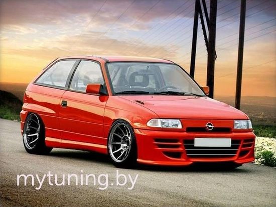 Передний бампер NEW MONSTER Opel Astra F