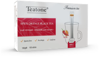 Чай черный острый апельсин в стиках Teatone
