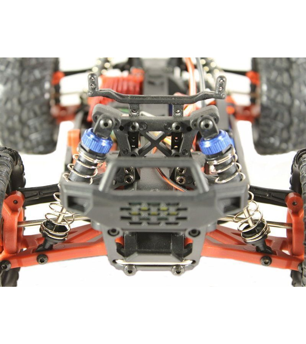 Радиоуправляемый монстр Remo Hobby SMAX UPGRADE V2.0 (синий) 4WD 2.4G 1/16 RTR