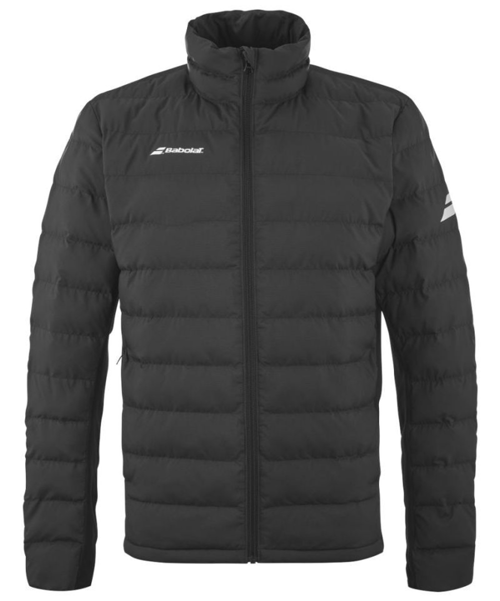 Мужская теннисная куртка Babolat Exercise Padded - черный