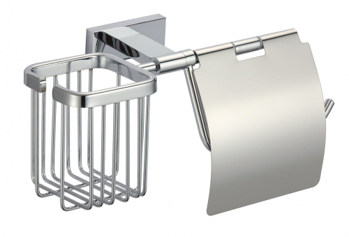 88031R Б/держатель+осв. правый (ХРОМ) GANZER (10/1шт)