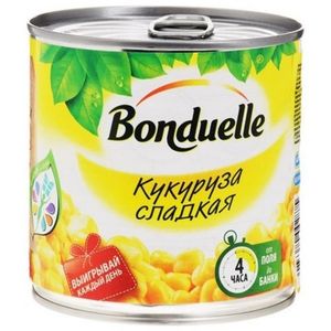 КУКУРУЗА BONDUELLE 425МЛ