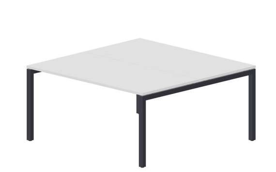 Составной стол Polo на 2 рабочих места 1580х1566х750мм (4 громмета)