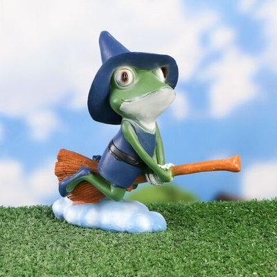 Садовая фигура Лягушка-ведьма