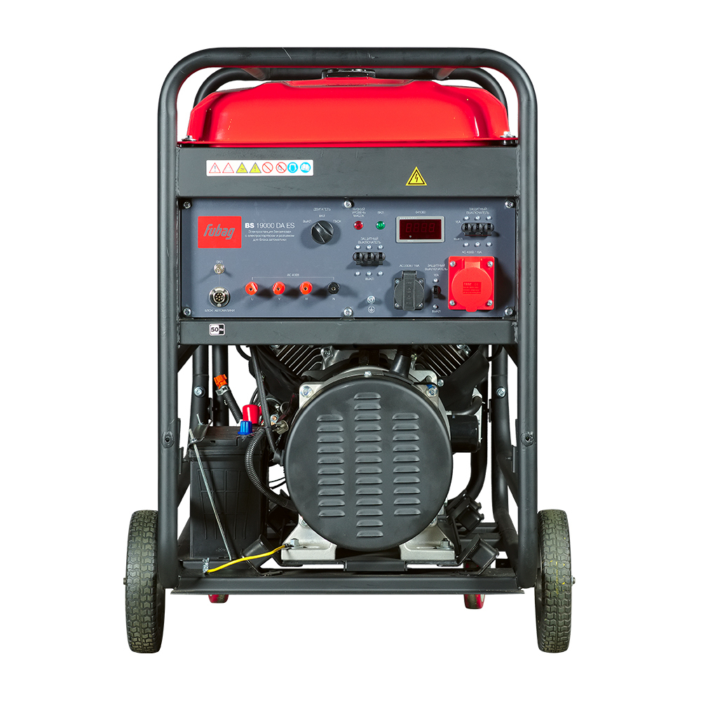 Бензиновый генератор трехфазный Fubag BS 19000 DA ES