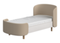 Кровать подростковая KIDI Soft размер М (бежевый)