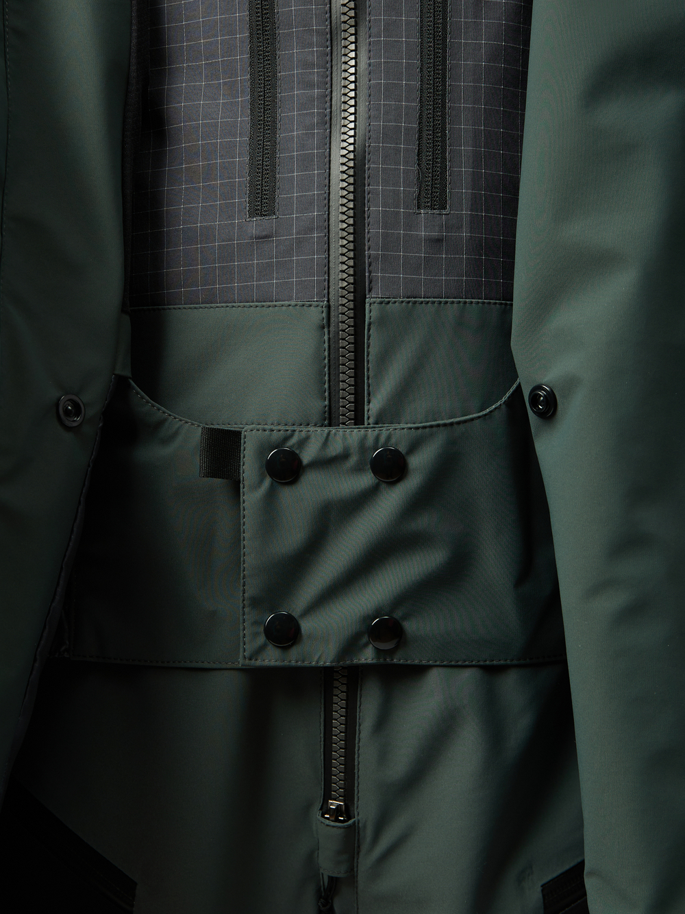 Куртка горнолыжная мембранная на сетке Мустаг