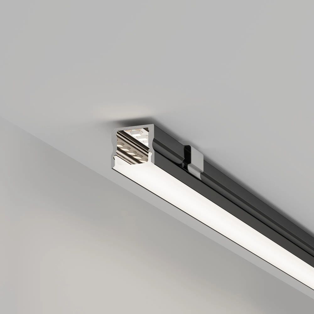 Профиль LINE-1715-2000 ANOD BLACK (Arlight, Алюминий) 044275