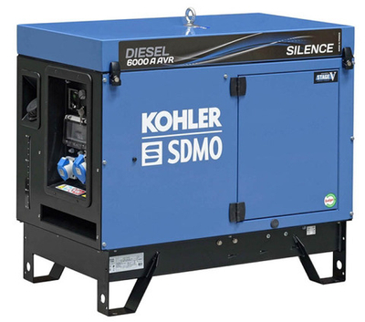 Дизельный генератор SDMO DIESEL 6000 A  AVR SILENCE C5