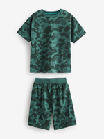 Пижама для мальчика Next Q66-653, 3 шт., Синий, Зеленый, Серый