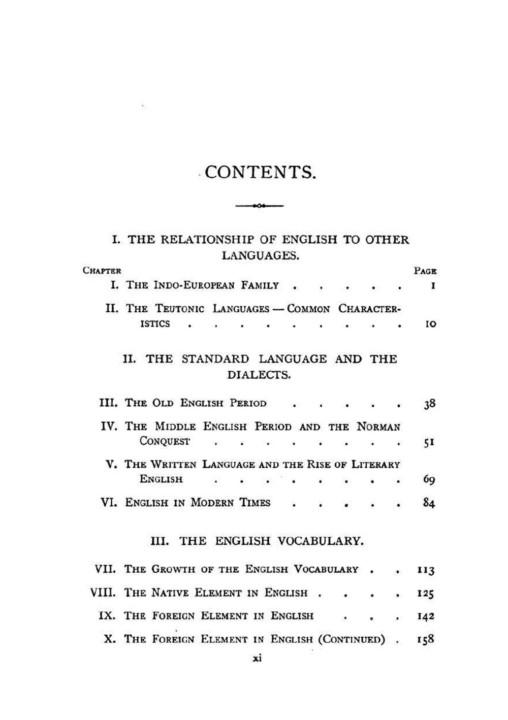The history of the English language | O.F. Emerson