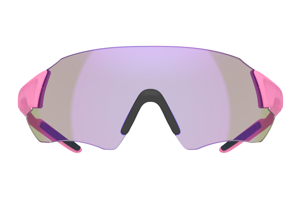 Спортивные очки с диоптриями 720armour Kamikaze + / Pale Red Violet / HC Brown Blue Lens