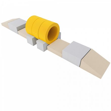 Мягкий спортивный модуль Romana «Червяк» (pastel)